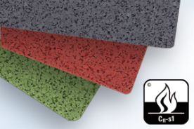 Sportbelag, Nova Fine, Bodenbelag, Neugummi, Laufbahn, Tartan, Fitnessraum, Gummibelag, emissionsgeprüft, EPDM, Raumluft