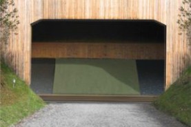 Geschossfangversiegelung, Abdeckung, Kugelfang, Sand, Granulat, PU-Granulat, Emissionen, Geschosssplitter, schwer entflammbar