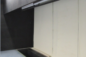 Splitterschutzvorhang, Kugelfang, Naturlatex, Lamellenkugelfang, Schießanlagen, Rückpraller, Splitter, Emissionen