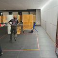 Sicherheit, Belag, Indoor, Outdoor, Schießanlage, Gummibelag, Bodenbelag, Sicherheitsbelag, Sicherheitsbodenbelag, beschussamtlich, geprüft, Sachverständiger,rückprallsicher, erster Teil, Schießbahn, kostengünstig, Austausch, schwer entflammbar 