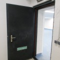 Rückprallschutz, Schutzplatte, Protect, 18 mm, vulkanisiert, Gummi, Bauwerkschutz, Schießanlagen, Beschussamt, beschussamtlich, geprüft, Splitterschutz, Rückpraller, Fragmente, Querschläger, 9x19, dauerelastisch