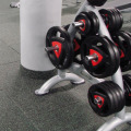 Kraftsportplatte, Gummi, Kurzhantel, Langhantel, Sportbelag, Fitnessstudio, EXXTREM, Gummigranulat, Gummi