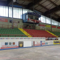 Eisstadienbelag, Sportfloor Color, Kufenfest, Rollenware, Gummigranulat, Böden, Eisanlagen, Schlittschuhkufen, Tribünen, Bodenbelag