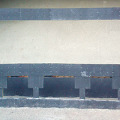 Rückprallschutz, vulkanisiert, Gummi, Schießanlage, Splitterschutz, Verkleidungsplatte, rückprallsicher, Stufenfalz