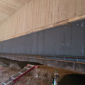 Rückprallschutz, vulkanisiert, Gummi, Schießanlage, Splitterschutz, Verkleidungsplatte, rückprallsicher, Stufenfalz