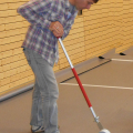 Verlegung, Abkleben, Hallenboden-Schutzbelag, Hallenboden-Schutzbeläge, Transport, Belagrollis, Belagkanten, Klebeband, Abrollgerät