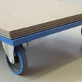 Platinenwagen, Transportwagen, Lagerwagen, Nadelfilzplatinen, Hallenboden-Schutzbeläge, Verlegung, Lagerung