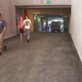 Eisstadienbelag, Puzzle, schwer entflammbar, kufenfest, Bodenbelag, Gummi, vulkanisiert, Brandschutz, Eisstadion, Fluchtweg
